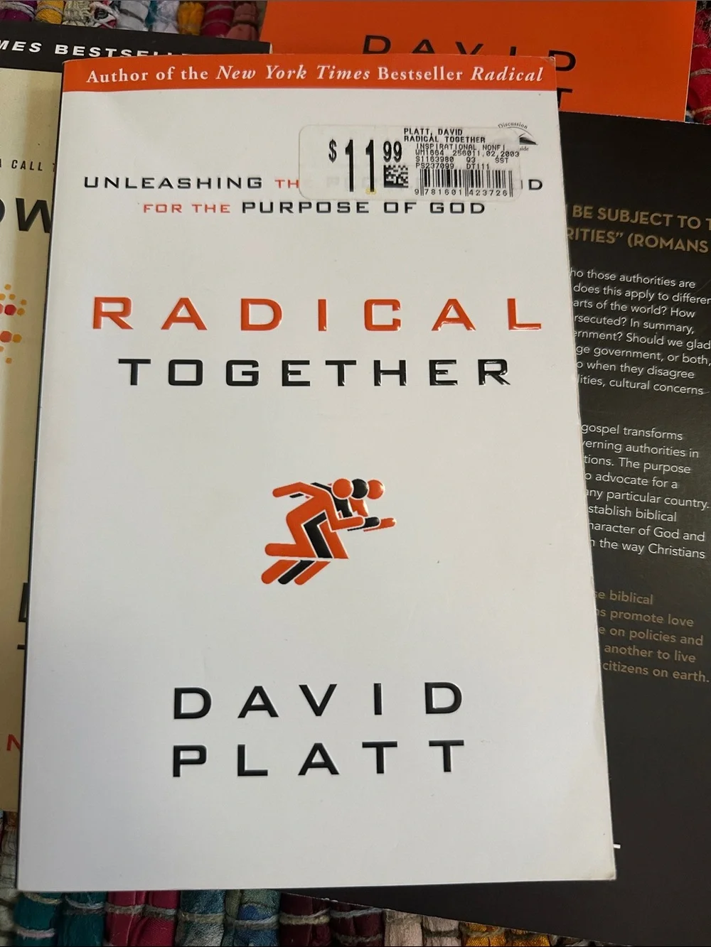 David Platt 4 Book Lot Radical Follow Me Radical Together Secret Church Study